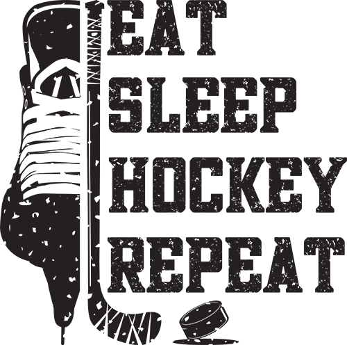 Eat Sleep Hockey Repeat